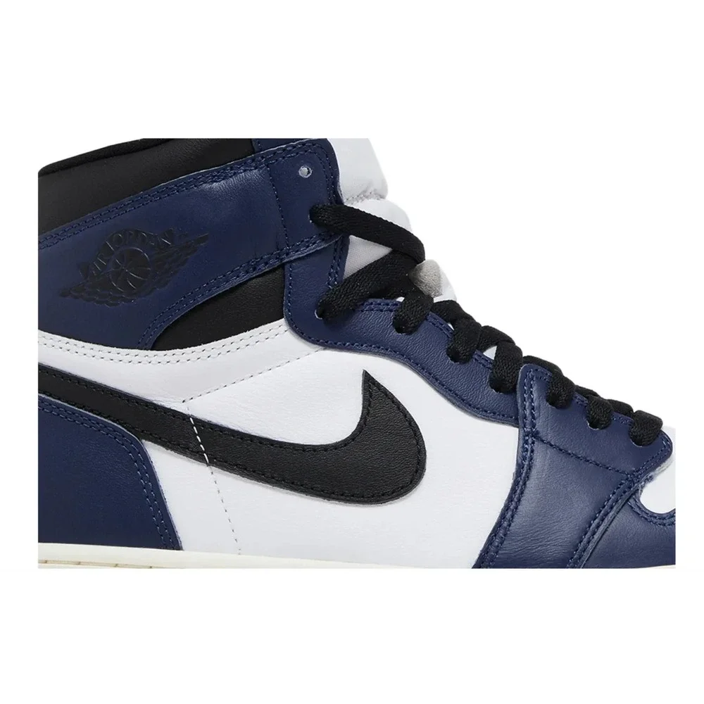 Nike Air Jordan 1 Retro High OG Mens Size 7.5 Midnight Navy Shoes DZ5485 401